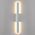Outdoor Wall Light LED 14W Tri-Colour Matt White Ostel Telbix