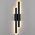 Outdoor Wall Light LED 20W Tri-Colour Matt Black Ostel Telbix