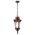 Pendant Light E27 IP44 180mm Black Clear Pedral Telbix