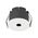 LED Downlight 10W 3000K Dimmable 75mm Cut-Out Matt White Pira Telbix