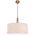 Pendant Light 3 Light E27 500mm Beige Ivory Poetix Telbix