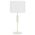 Table Lamp E27 Inline Switch Matt Gold Ivory Poetix Telbix