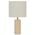 Table Lamp E27 555mm Beige Travertine Ivory Polano Telbix