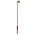 Garden Post Light 24V LED 3W IP65 600mm Corten Rust Rilto Telbix
