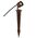 Garden Spike Light 24V LED 3W IP65 Black Rilto Telbix