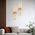 Wall Light LED 12W 3000K Beige Travertine Vintage Brass Rimini Telbix