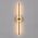 Wall Light LED 12W 3000K Beige Travertine Vintage Brass Rimini Telbix