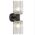 Wall Light 2 Light E14 Black Smoke Riven Telbix