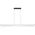Pendant Light LED 38W Tri-Colour Dimmable 1500mm Black Romay Telbix