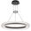 Pendant Light LED 40W Tri-Colour Dimmable 600mm Black Romay Telbix