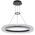 Pendant Light LED 40W Tri-Colour Dimmable 600mm Black Romay Telbix
