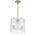Pendant Light 3 Light E14 310mm Antique Gold Clear Samona Telbix