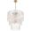 Pendant Light 14 Light E14 550mm Antique Gold Clear Samona Telbix