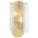 Wall Light 2 Light E14 Antique Gold Clear Samona Telbix