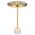 Table Lamp LED 12W Antique Brass Black Marble Sisby Telbix