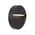 Outdoor Wall Light Round LED 3W 24V 3000K Black Terin Telbix