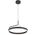Pendant Light LED 20W Tri-Colour 405mm Black Sand Oak Truvon Telbix