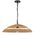 Pendant Light E27 600mm Natural Vallejo Telbix