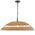Pendant Light E27 800mm Natural Vallejo Telbix