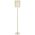 Floor Lamp E27 Foot Switch White Antique Gold Valtor Telbix