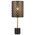 Table Lamp E27 Inline Switch Black Antique Gold Valtor Telbix