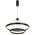Pendant Light 2 Tier LED 48W Tri-Colour Brushed Black Vantel Telbix