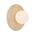 Wall Light G9 IP44 250mm Beige Travertine Smoke Tear Varon Telbix