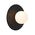 Wall Light G9 IP44 250mm Beige Travertine Opal Matt Varon Telbix