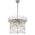 Pendant Light 6 Light E14 400mm Gold Crystal Virell Telbix