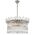 Pendant Light 9 Light E14 560mm Chrome Crystal Virell Telbix