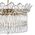 Pendant Light 9 Light E14 560mm Chrome Crystal Virell Telbix