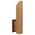 Outdoor Wall Light LED 3W 3000K IP65 Natural Brass Vostel Telbix