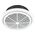 Whisper 240mm Exhaust Fan 8in Duct Adapter Brilliant Lighting