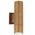 Outdoor Wall Light 2 Light GU10 IP65 Natural Brass Walsh Telbix