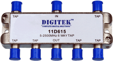 Digitek 6 Drop 15dB 5-2500MHz Coupler - 11D615