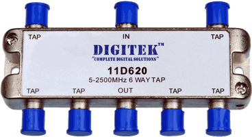 Digitek 6 Drop 20dB 5-2500MHz Coupler - 11D620