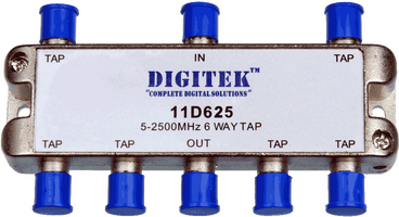 Digitek 6 Drop 25dB 5-2500MHz Coupler - 11D625