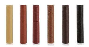 Beeswax Wood Filler Sticks Mixed 6 Pack | Custom Color Blending | Sandable Finish by CW Brands