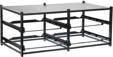 Dual Frame assembled for 4 STL Large Cases - 33SFD4L