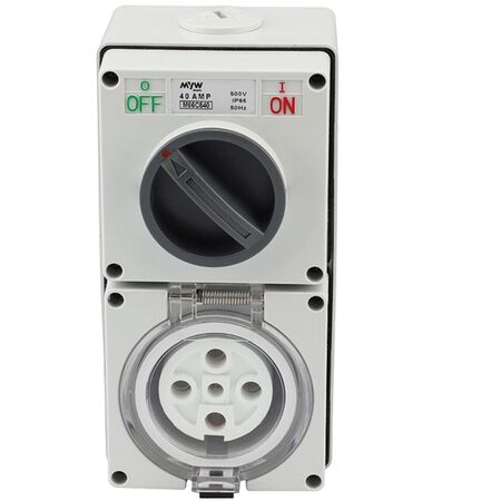 Switched Socket Outlet 5 Pin