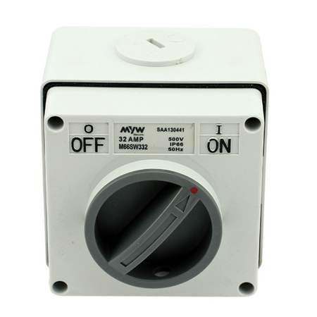 Electric Switch 32A Three Phase 3 Pole