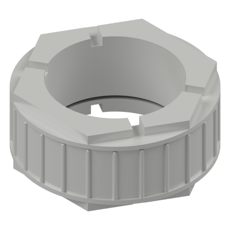 50mm Grey Male & Female Threaded PVC Bushing