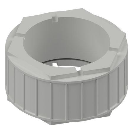 40mm Grey Male & Female Threaded PVC Bushing