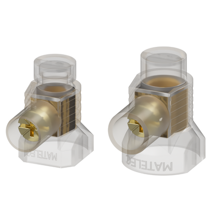 2 x 6mm² Single Cable Connector - 500 Jar