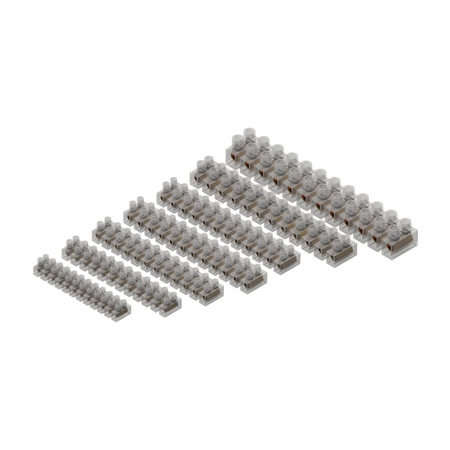 12mm² Natural 15A Strip Connector