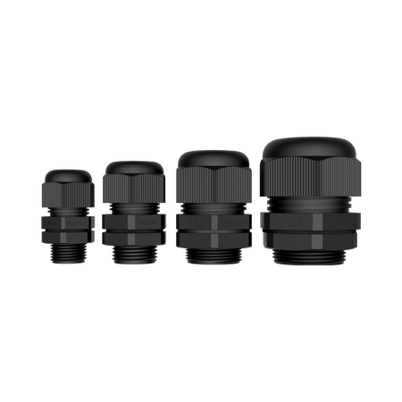 16mm IP68 Black Nylon Cable Gland