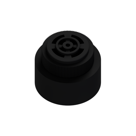 Buzzer - 12/24Vdc Panel / Ring Lock mount