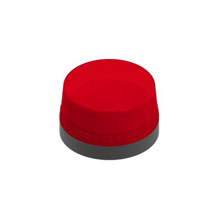 12/24V ac/dc 0.48W Red Round Mini Strobe