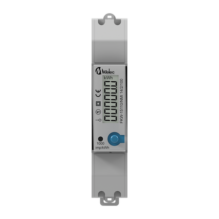 1Ph 100A NMI Approved DIN Kilowatt Hour Meter