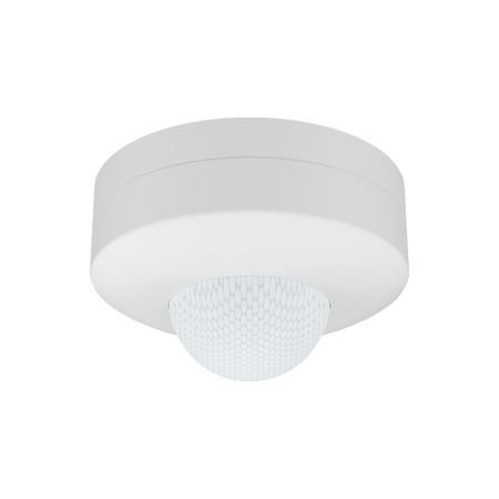 360° White PIR Surface Mount Motion Sensor